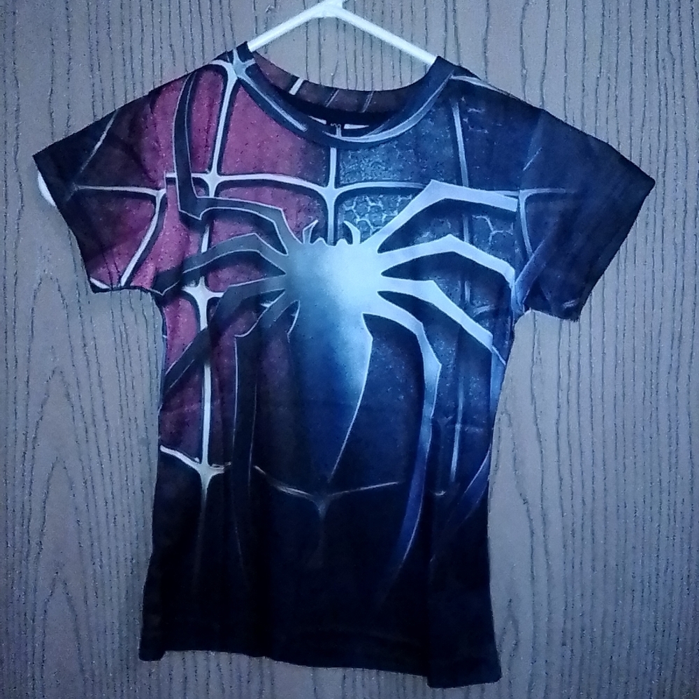 COPY - Unbranded Spiderman Boys Shirt 100cm(4t)